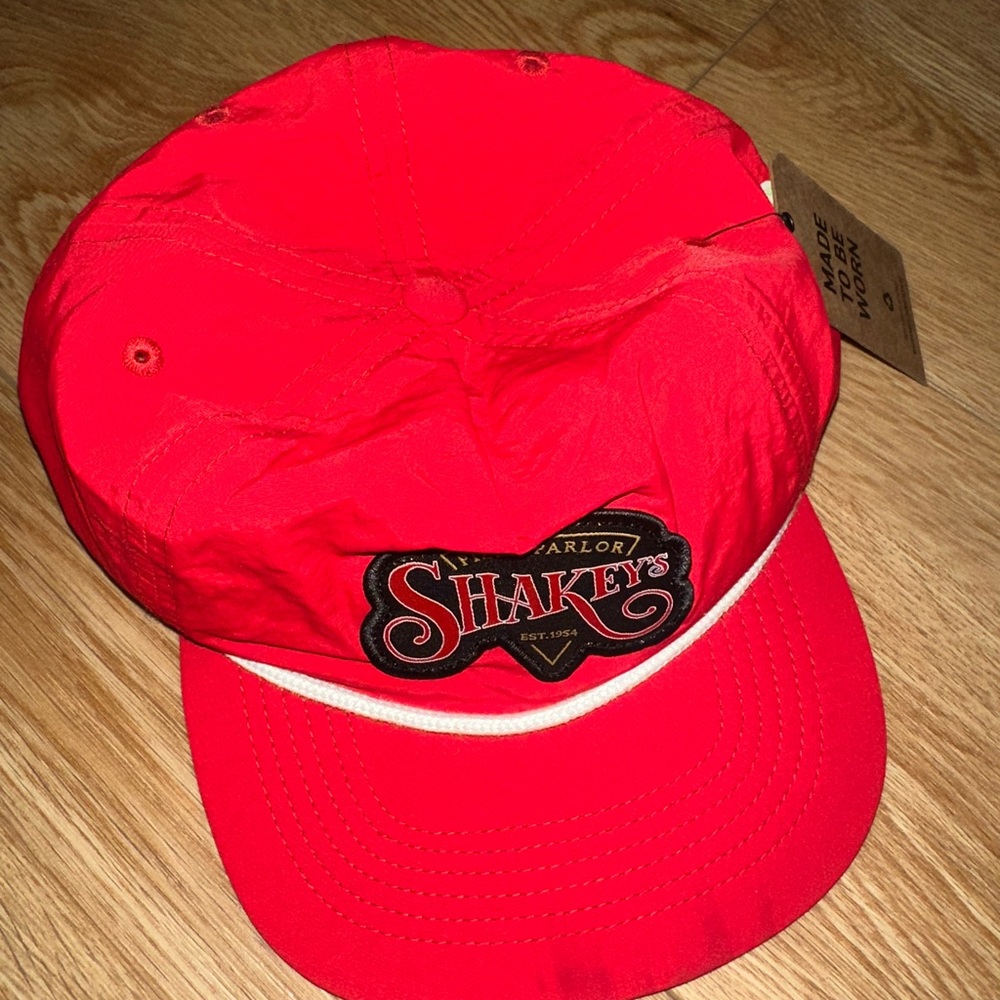 Shakey's Red Cap new with tag